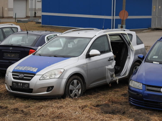 Illustration for article titled Police car graveyard